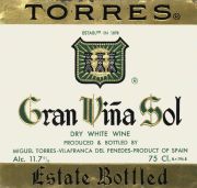 Penedes_Torres_Gran vina Sol